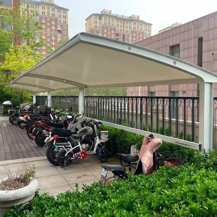 安庆膜结构电动车棚